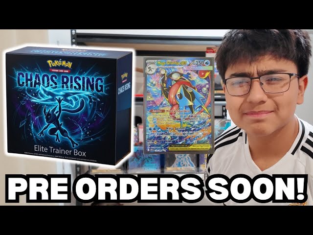 NEW Chaos Rising Pokemon Center ETB | SIR Cards REVEALED - YouTube
