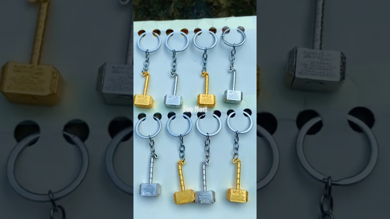 THOR HAMMER MINI KEYCHAIN MINIHAMMER 