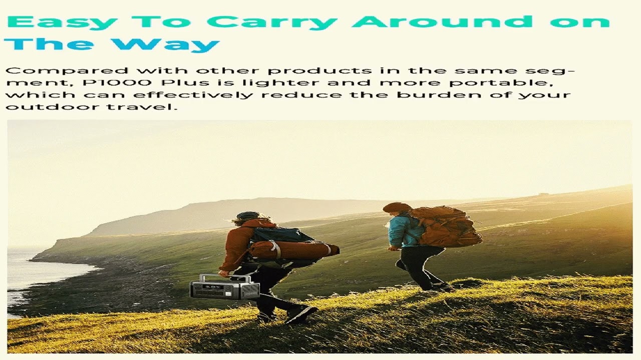 OUKITEL P1000 PLUS Portable Power Station 1800W 1024Wh Best Price Offer