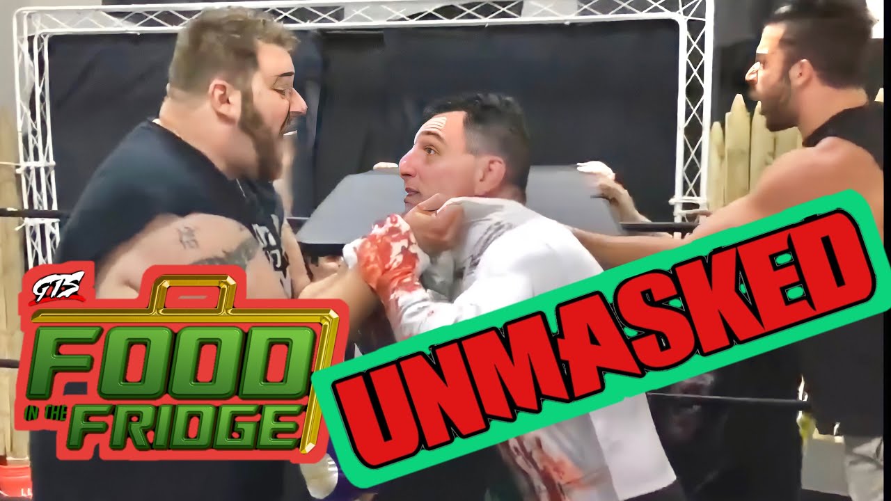 WWE STARS REVEALED in CRAZIEST UNMASKING - GTS Food In The Fridge PPV Event (2017)