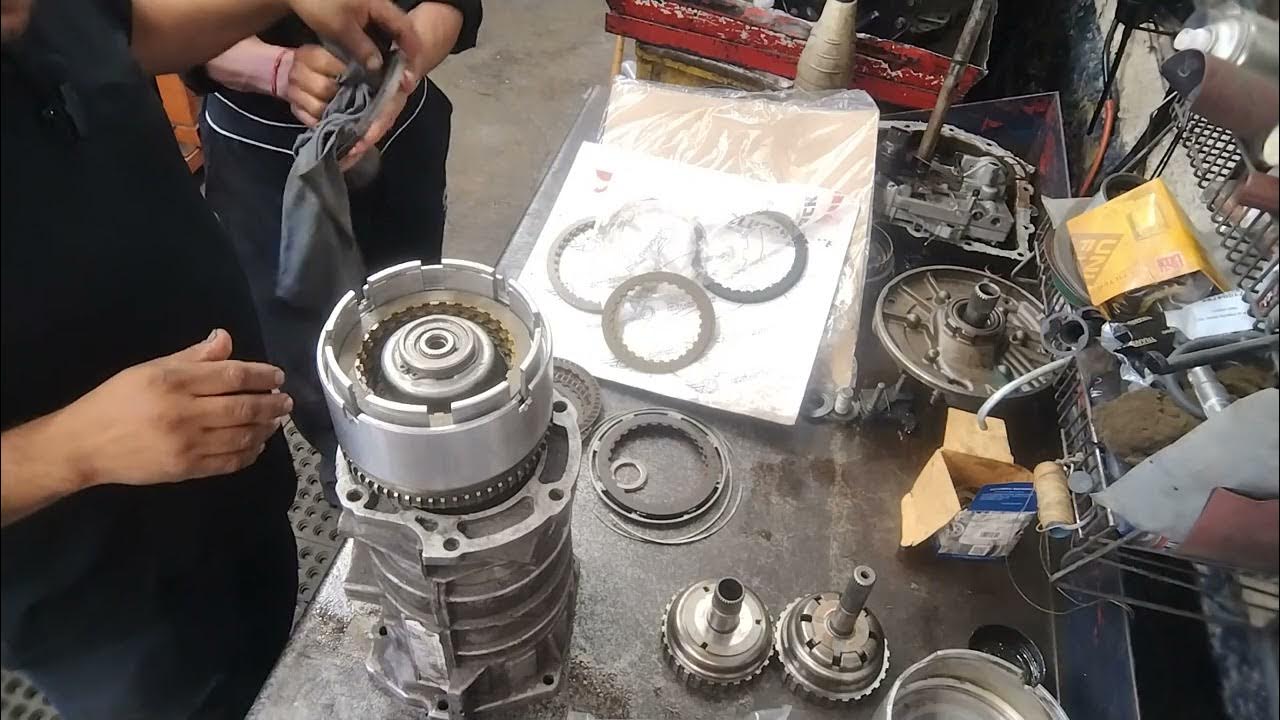 armado fácil de transmisión automática A604 - YouTube