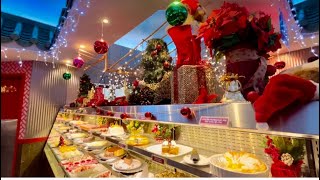 Christmas Buffet at Mandarin Restaurant Niagara Falls Canada #christmas #restaurant 