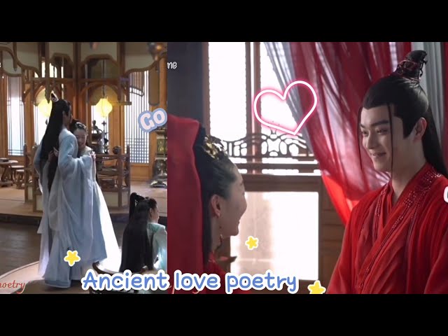 Ancient Love Poetry Featuring a Zhou Dongyu and Xu Kai Tandem Celebrates  the End of Filming! - DramaPanda