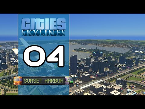 Cities Skylines Sunset Harbor - 04 - Une nouvelle zone habitable !