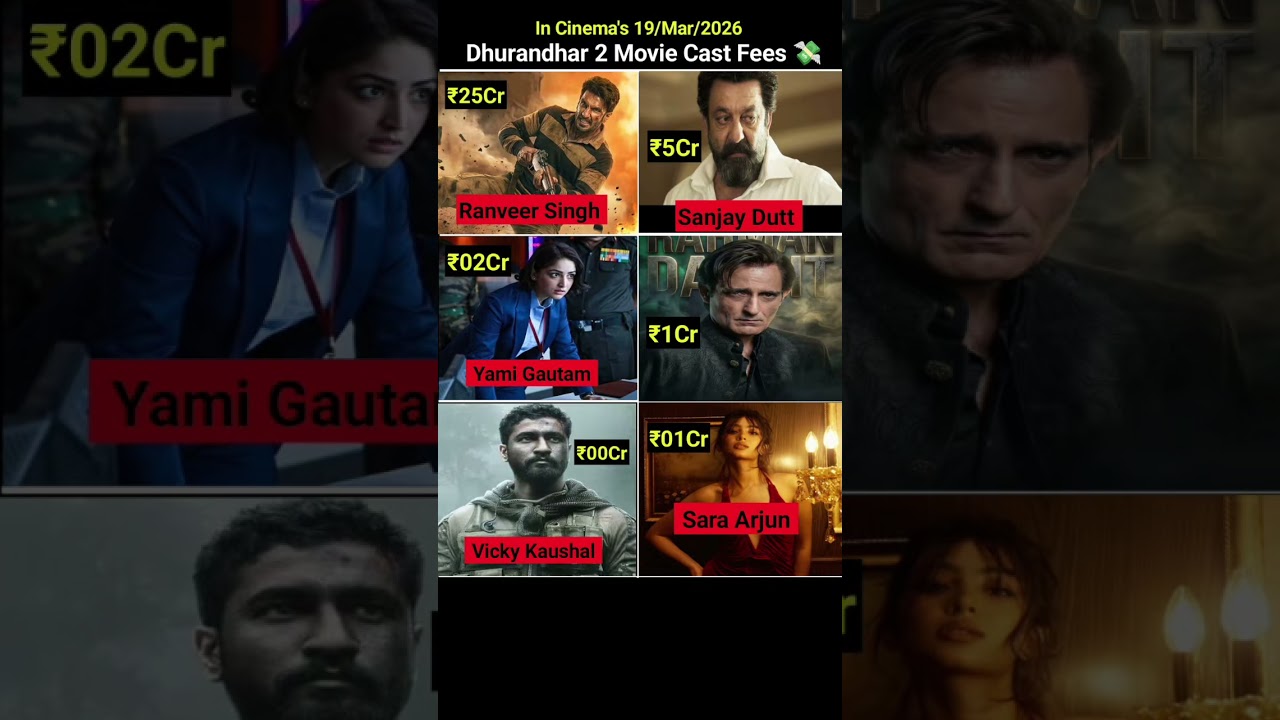 Dhurandhar 2 Movie Cast Fees? 💸 