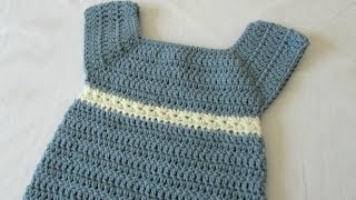 How to crochet a star stitch dress / top / tunic - any size