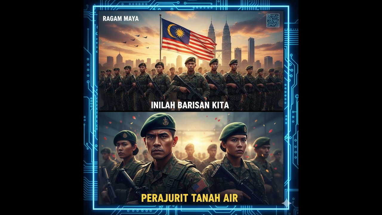 Perajurit Tanah Air (Inilah Barisan Kita) - AI Cinematic Remaster | Ragam Maya
