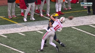 Ohio State WR Jaxon Smith-Njigba makes catch of the year against Michigan 2021 College Football