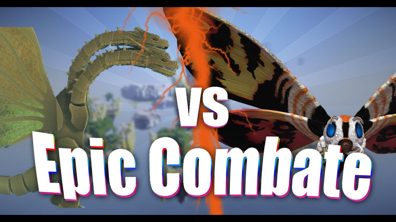 LA PELEA DE LOS MOBS GIGANTES VOLADORES EN MINECRAFT |KING GHIDORAH VS ...