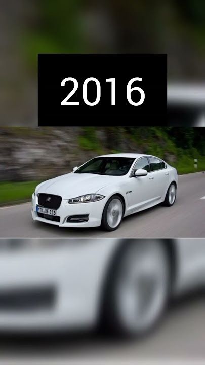Evolution of Jaguar car (2012~2022) #shorts