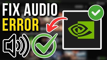 How To Fix GeForce Not Recording Game Audio - Full Tutorial
