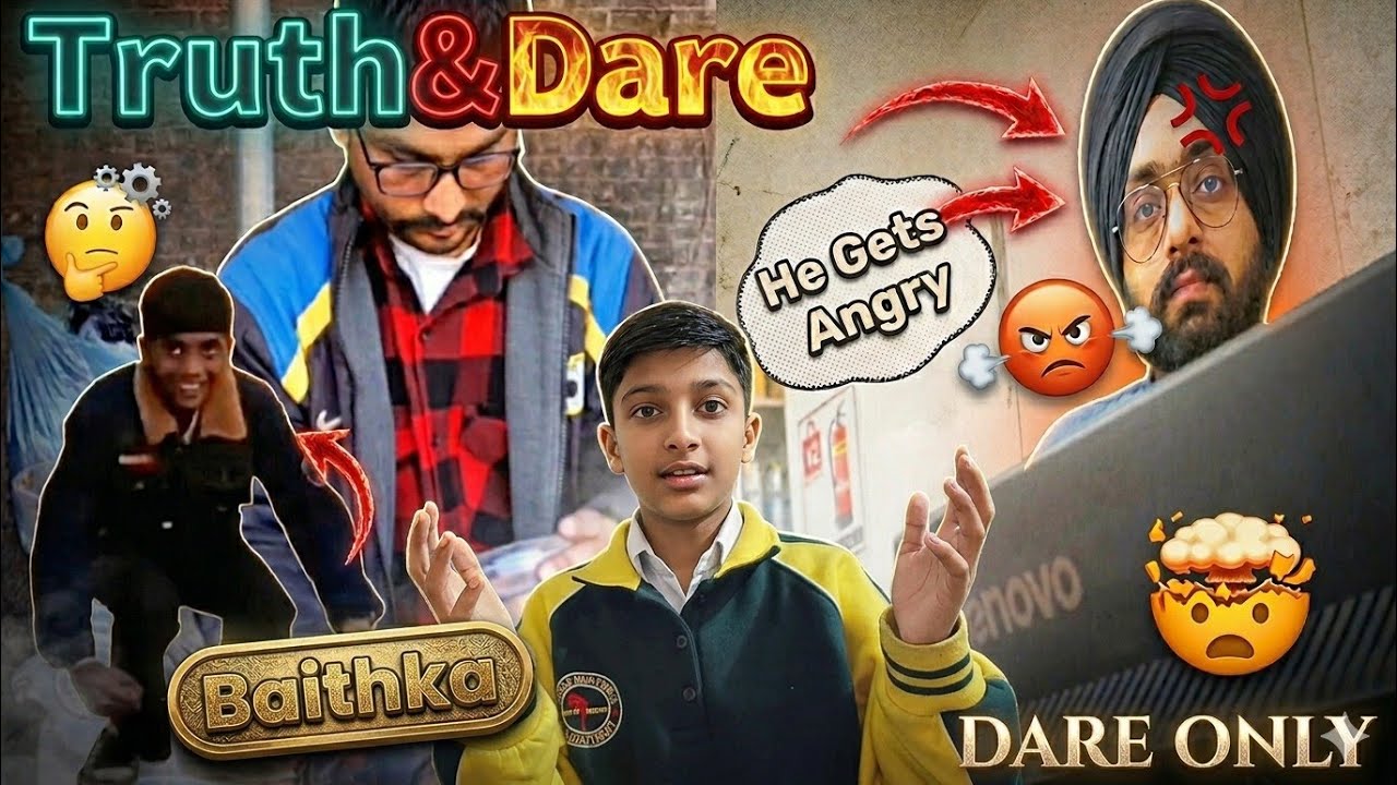 😱TRUTH OR DARE😝 || Funny Challenges🤯 *Too Much Fun🤣* {OFFICIAL HARGUN}🔥💯 