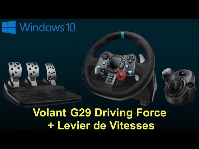 Volant+pédalier LOGITECH G29 Driving Force + levier de vitesses 