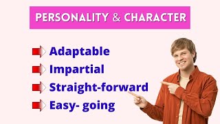 15 Adjectives to Describe Personality in English | Word for Character and Personality in English