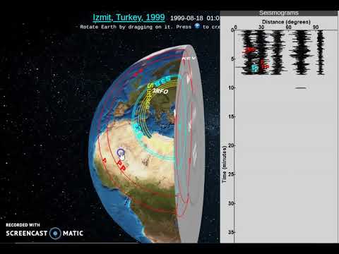 Simulazione della propagazione delle onde sismiche