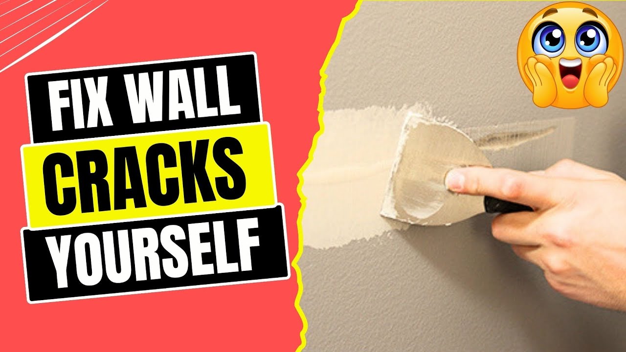How to Fix Plaster Wall Cracks Without Hiring A Pro - YouTube