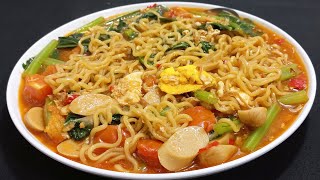 BEGINI CARA MEMBUAT MIE GORENG NYEMEK SIMPEL ENAK BANGET
