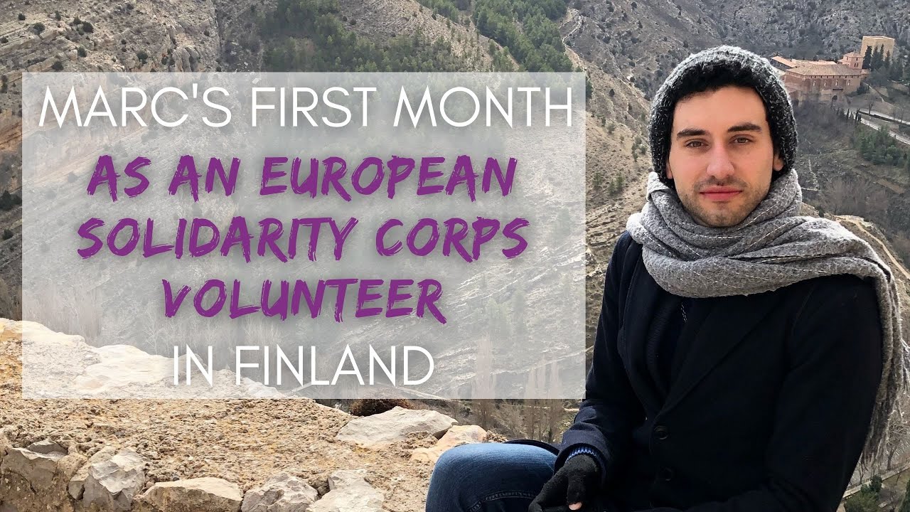 Marc's first month as an ESC volunteer in Finland