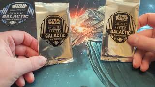 Opening two Silver Packs and one Black Pack - SWU Galactic Championship