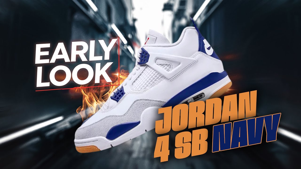 Early Look: Jordan 4 SB Navy Review + On-Feet | Better Than the Pine Green?