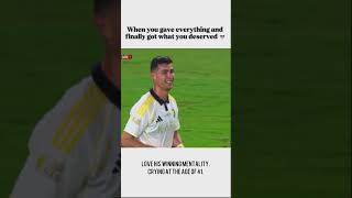 Love his winning mentality. Crying at 41.#shorts #viral #trending #fyp #cristianoronaldo