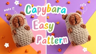 Famous Crochet Tutorial: Easy and Quick Capybara Amigurumi | Minimal Sewing Required! Profile