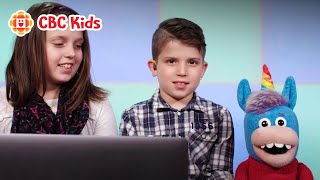 Gary Learns About Closed Captioning with Jordan and Carly | CBC Kids
