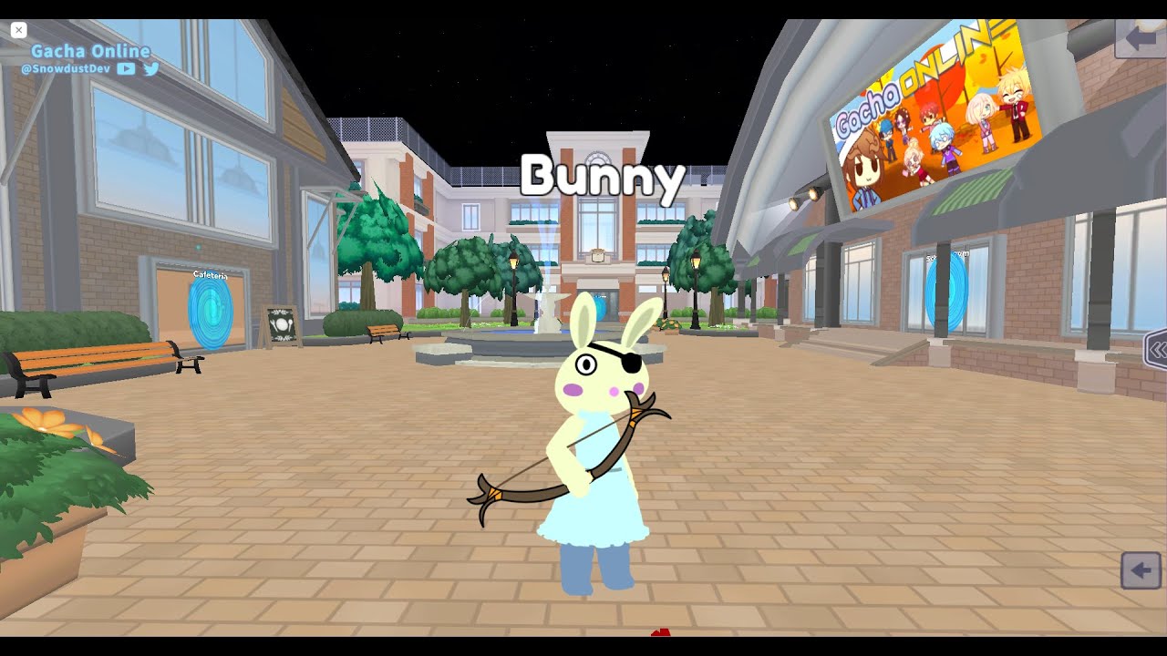 How to make Bunny in gacha online - YouTube