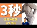 【坐骨神経痛の治し方】坐骨神経痛を3秒で消す方法