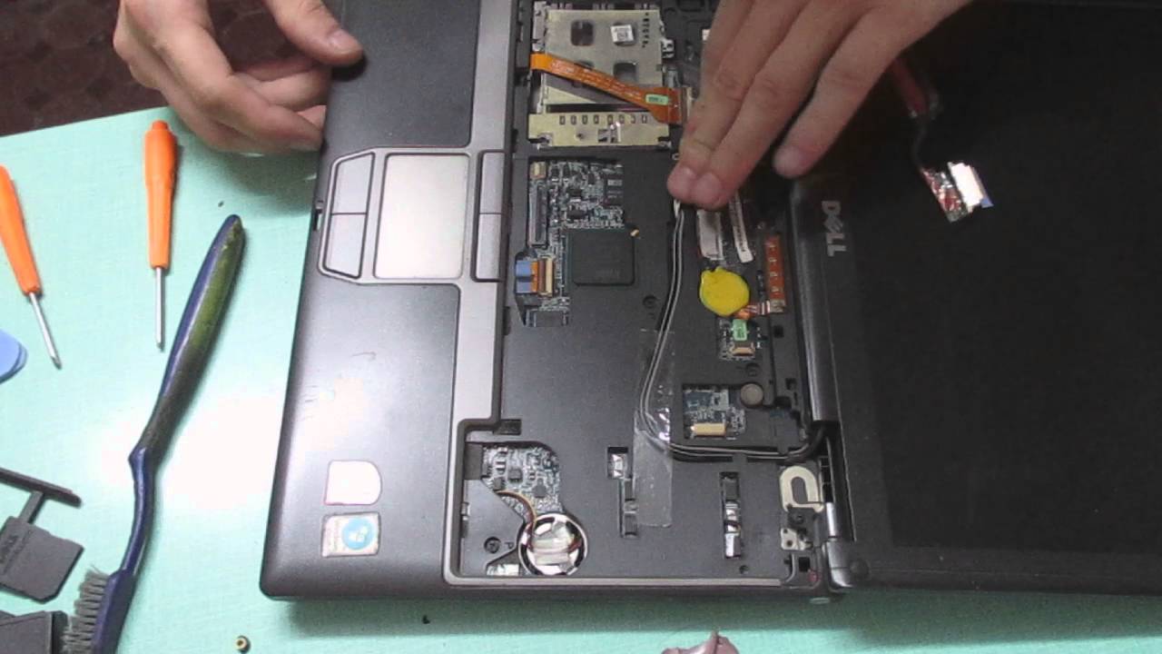 Inside Dell Latitude D430 Assembly Tutorial Youtube