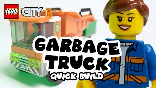 Lego City Garbage Truck 60220 - Quick Build - Brick Whips