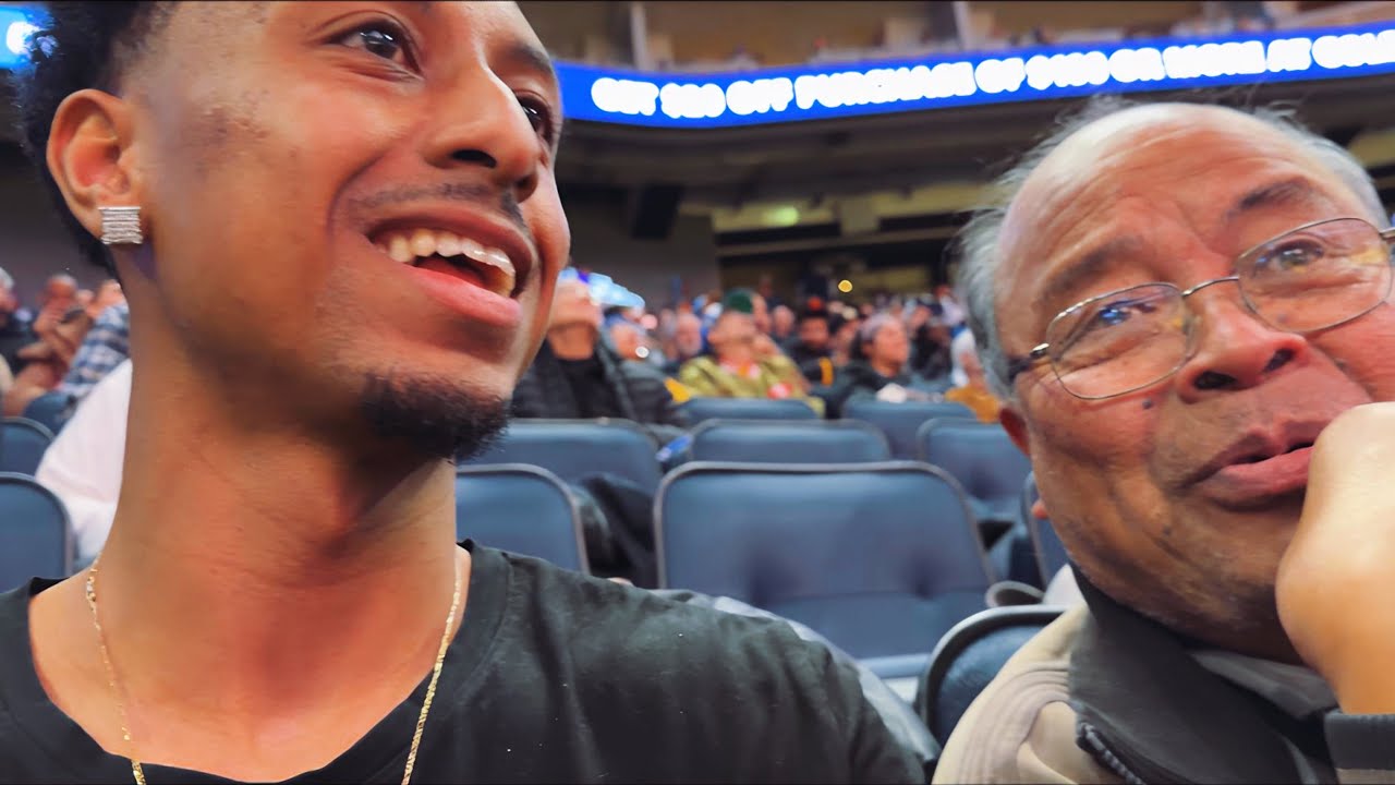 I TOOK MY UNCLE TO HIS FIRST NBA GAME ON MY BIRTHDAY!