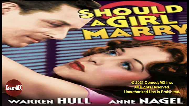 Should a Girl Marry (1939) | Full Movie | Anne Nag...