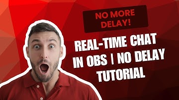 How to Remove Stream Delay in OBS | Real-Time Streaming Setup (2025)
