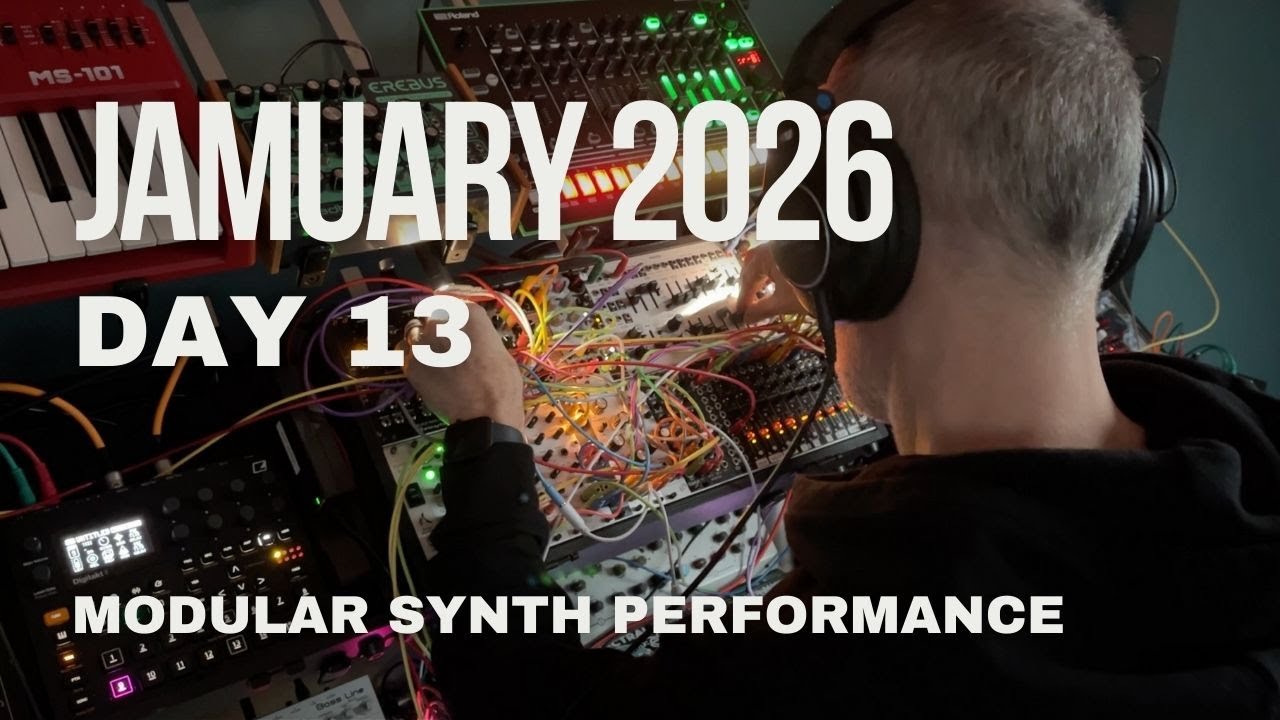 Modular synth performance - Jamuary Day 13