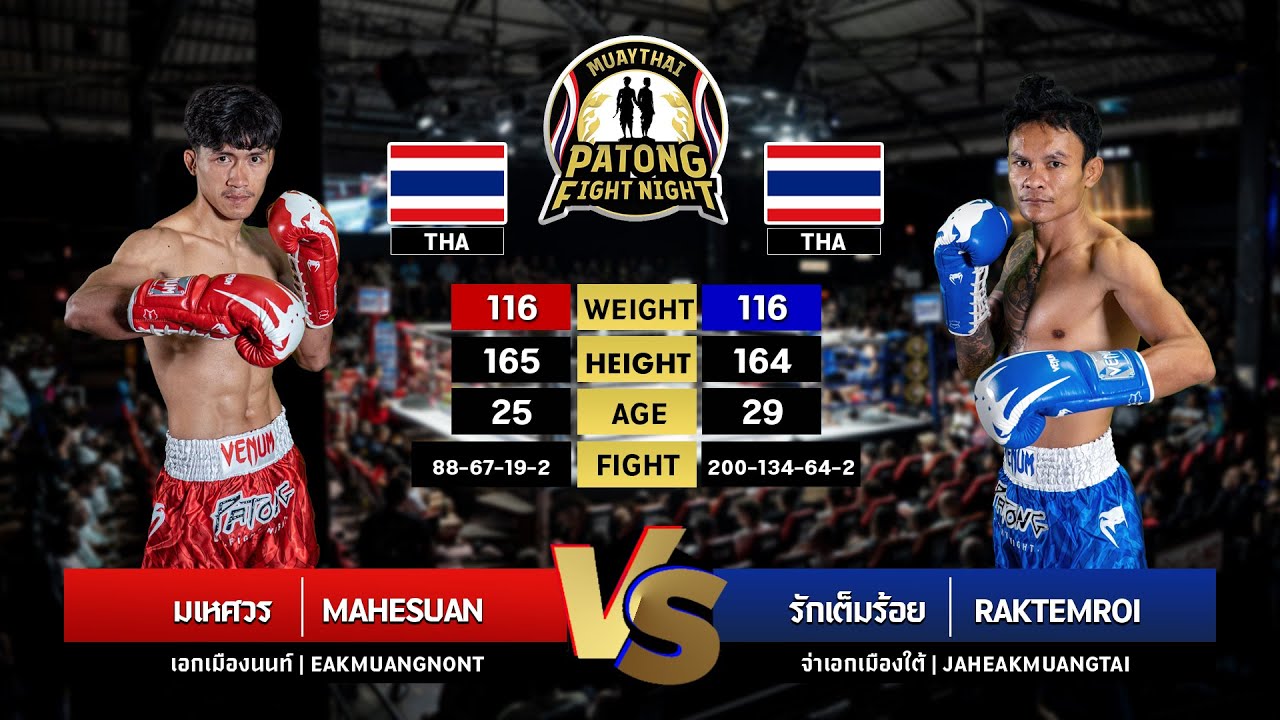 Mahesuan Aekmuangnon vs Raktemroi Jaheakmuangtai