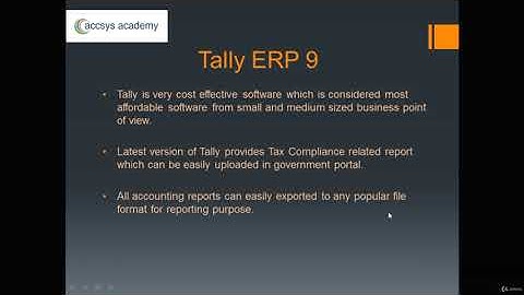 Complete Tally ERP 9 (GST) Course with Live Project 2020 - learn Accounting & Bookkeeping