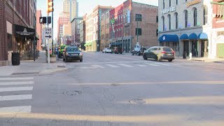 IMPD responds to video of vehicle fleeing after allegedly hitting officer, security guard in Indy