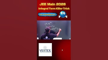 JEE Main 2026 🔥 Integral Terms Trick | Power 1016 Binomial Expansion | Vertex Math JEE