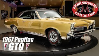 1967 Pontiac Gto For Sale Vanguard Motor Sales #5048