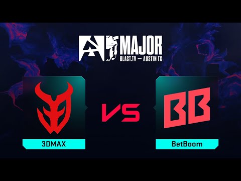 3DMAX проти BetBoom | Карта 1 | BLAST.tv Austin Major 2025 Stage 2