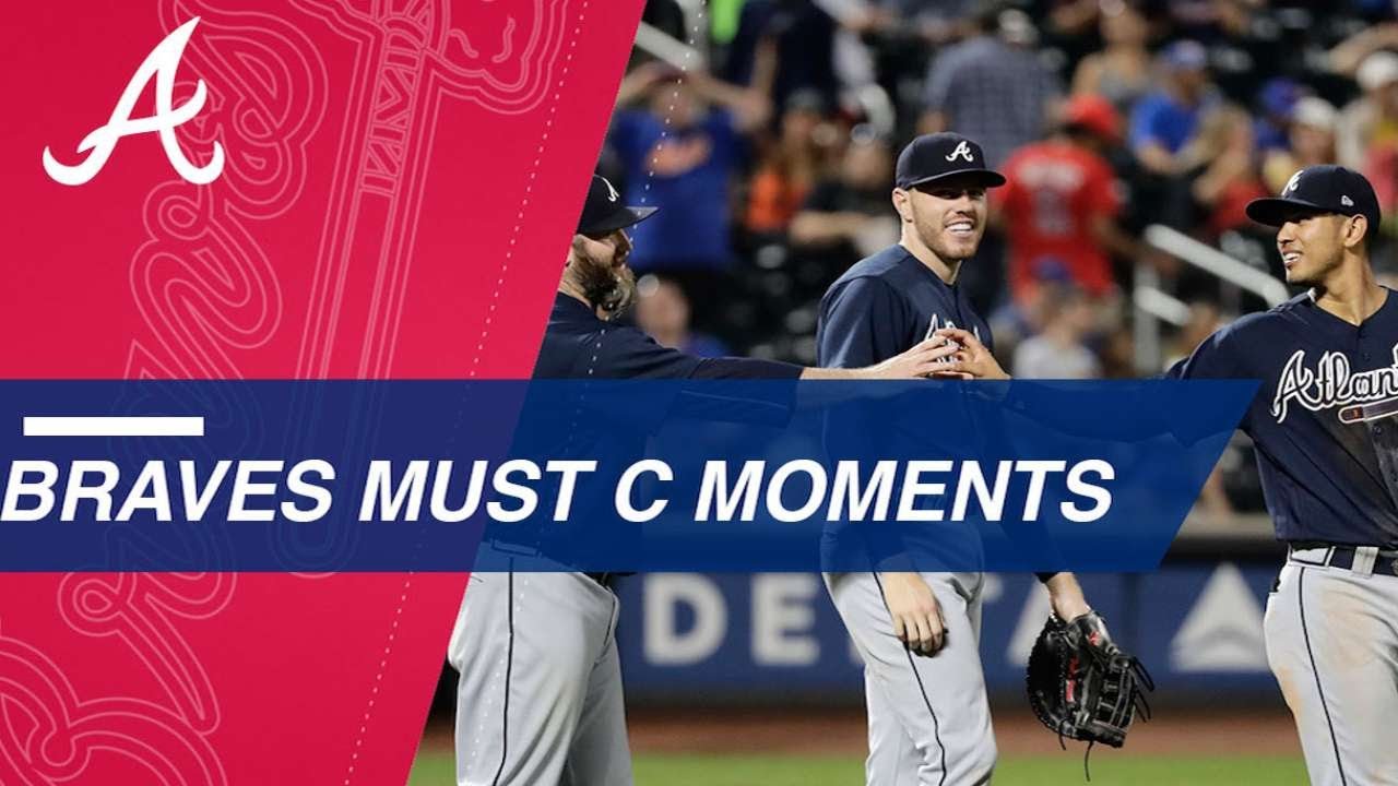 Must C Top moments from the Braves’ 2017 season