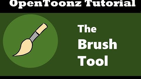 OpenToonz Tutorial: The Brush Tool