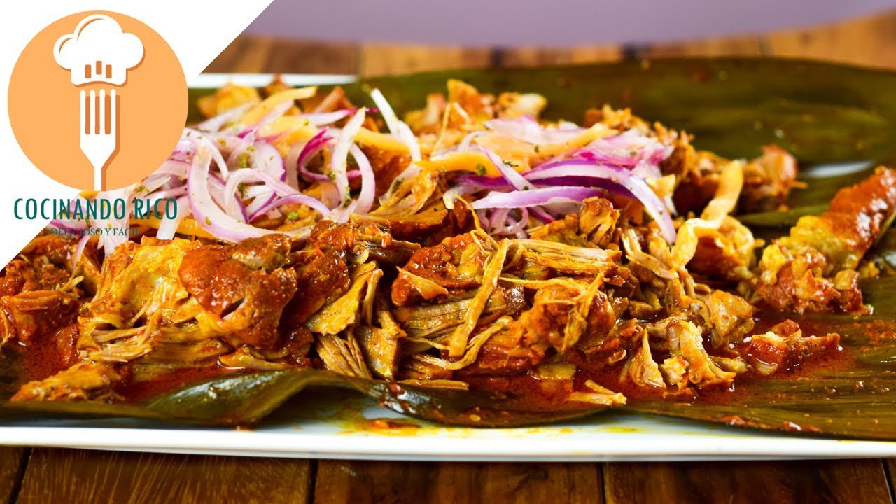 Cochinita Pibil La más Fácil, Deliciosa y Sin Horno YouTube