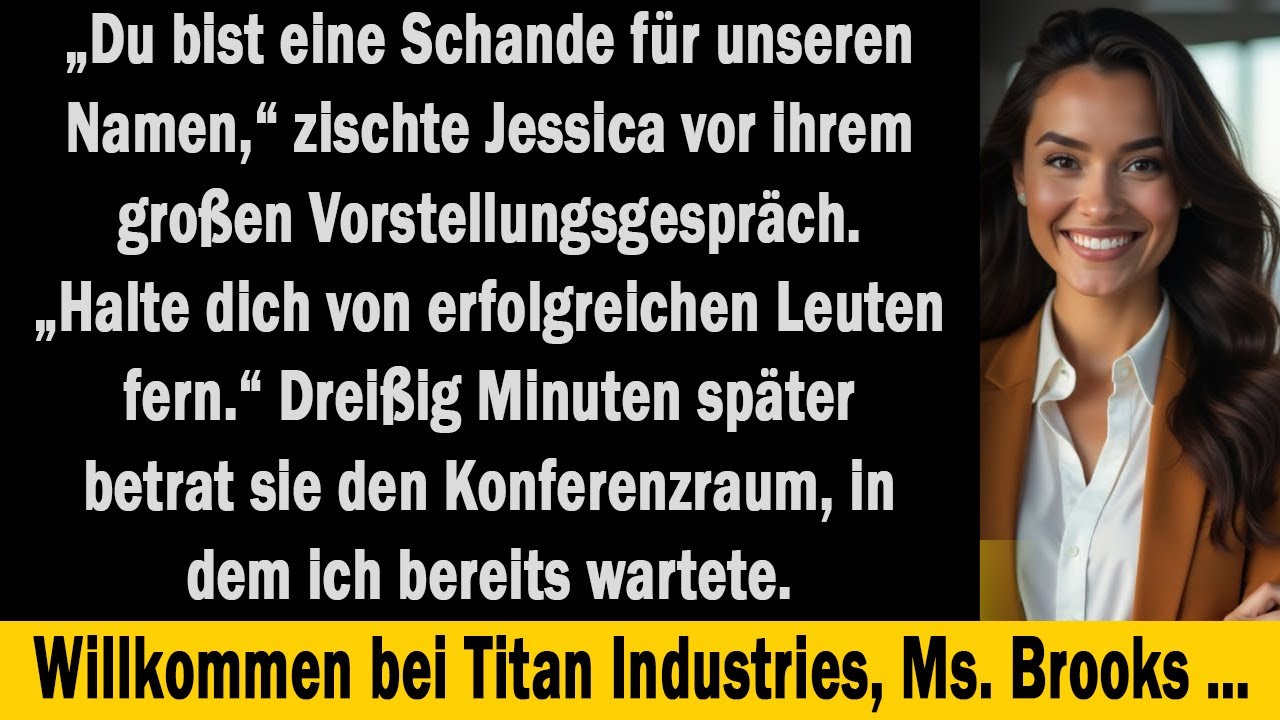 Meine Schwester nannte mich „Blamage“ – bis ihr Traumjob-Interview plötzlich bei mir stattfand.