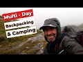 My gear setup  multiday solo wild camping  backpacking