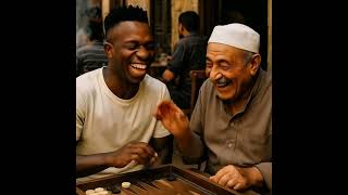 Suárez Eats Ful & Vinícius Plays Backgammon… in an Egyptian Street Adventure!