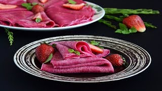 ГОСТИ АХНУЛИ ОТ УДИВЛЕНИЯ! 😍 Красные блины 💖 КРАСИВО И ВКУСНО!