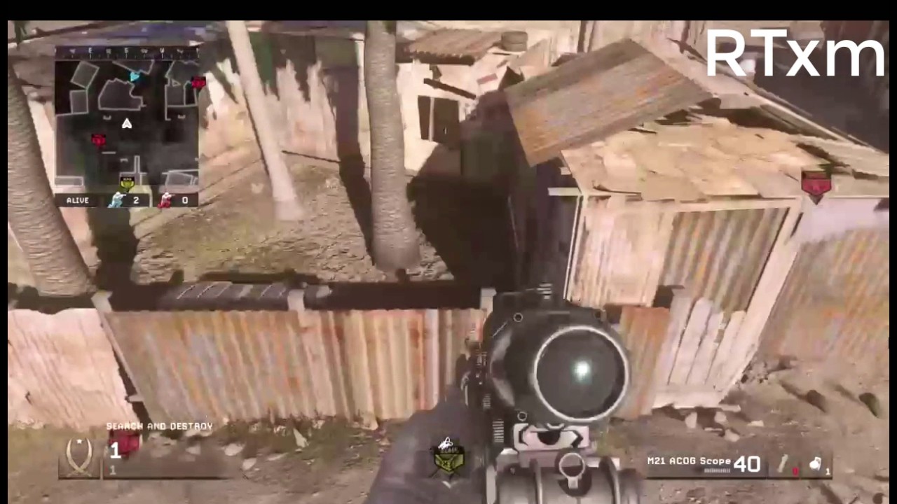 CoD MWR Free Running Montage #2 FT. RTxm (OS) (XBOX ONE)