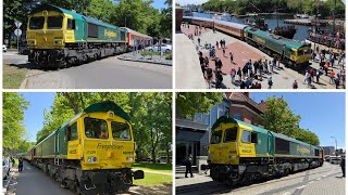 "Pirat 2026" czyli Class 66 z pociągiem/Freightliner Class 66 Railtour to Kołobrzeg - 30/5/26